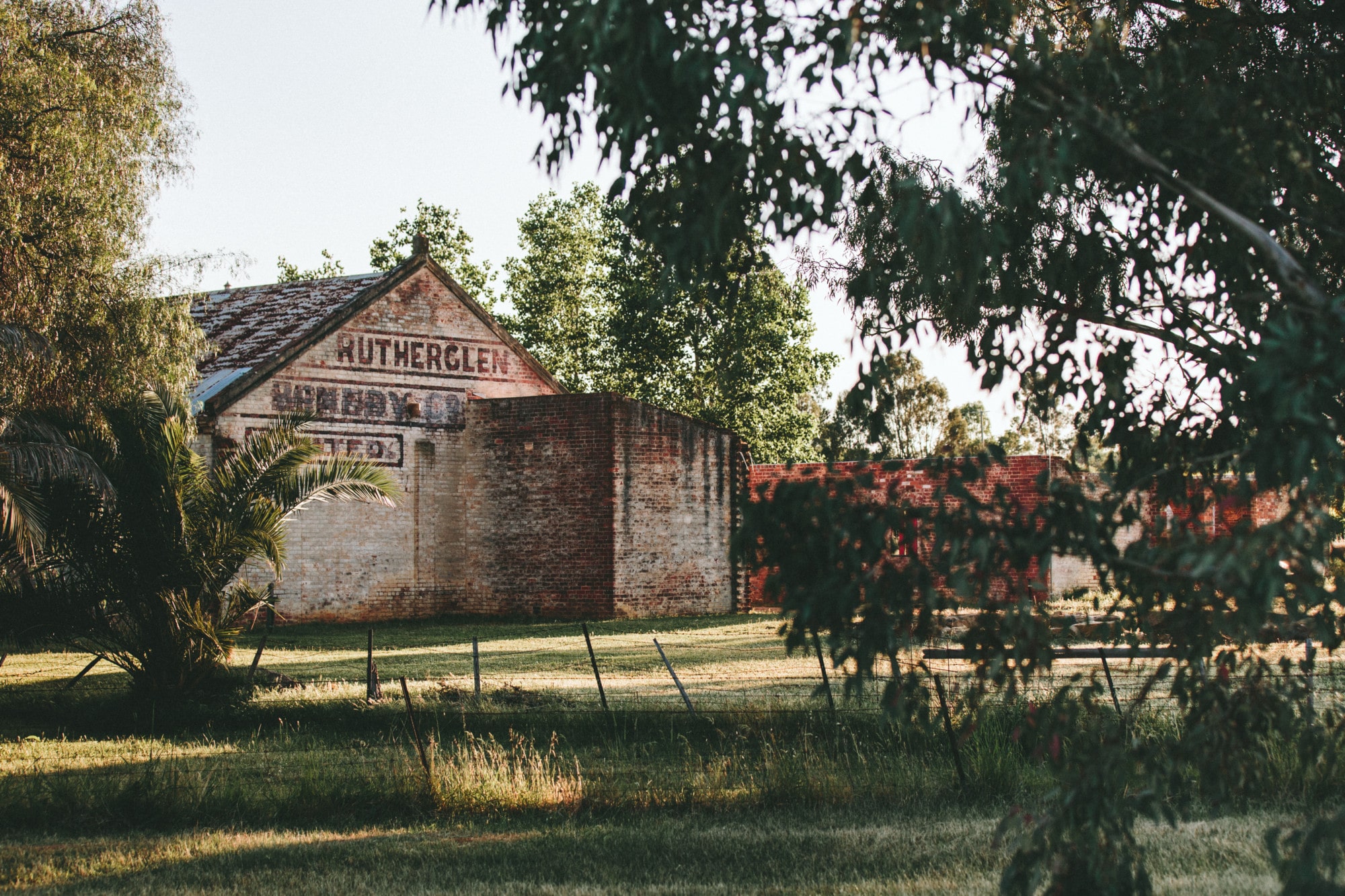 External shot of Vidal Cellars ruins